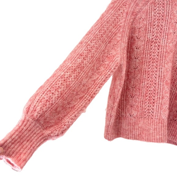 Sézane Rosita Jumper Sweater in Pink Creation Size S - Picture 7 of 11
